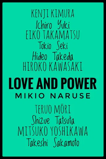 Love and Power poster