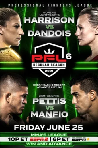 PFL 2021 #6: Regular Season - Harrison vs. Dandois poster
