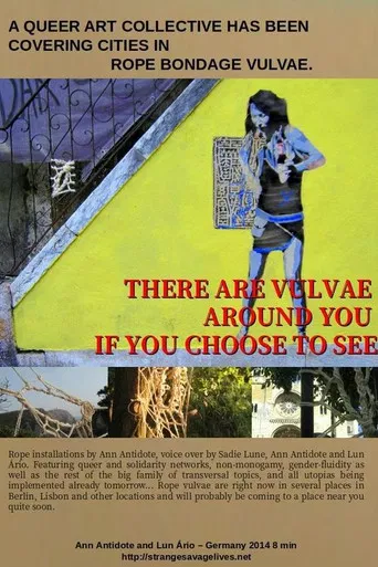 There are vulvae around you, if you choose to see them poster