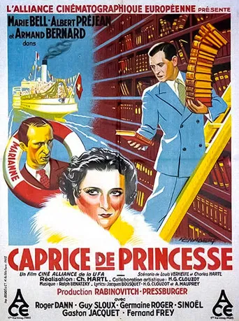 Caprice de princesse poster