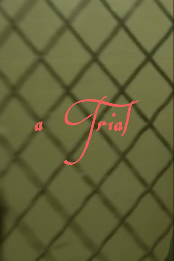 “A Trial” poster