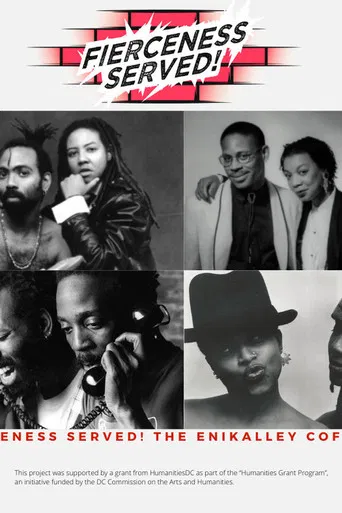 Fierceness Served! The ENIKAlley Coffeehouse poster