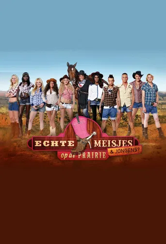 Echte Meisjes op de Prairie poster