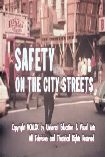Safety on the City Streets poster