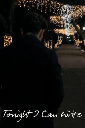 Tonight I Can Write poster