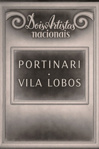 Dois artistas nacionais - Portinari e Villa Lobos poster