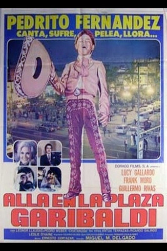 Alla en la plaza Garibaldi poster