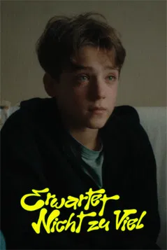 Erwartet nicht zu viel poster