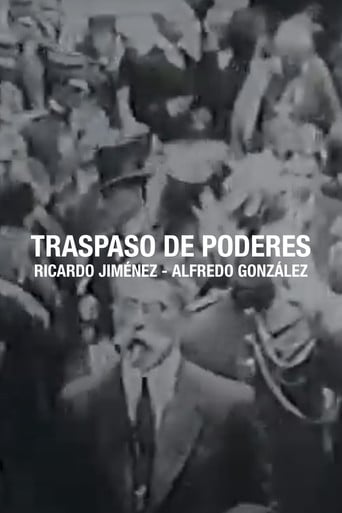 Traspaso de poderes Ricardo Jiménez - Alfredo González Flores poster