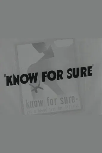 Know For Sure poster