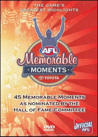AFL memorable moments poster