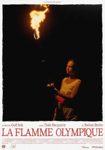 La flamme olympique poster