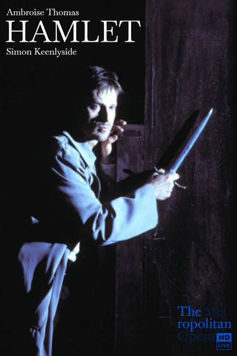 The Metropolitan Opera: Hamlet poster