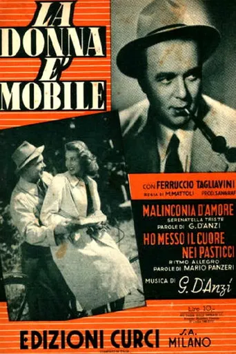 La donna è mobile poster