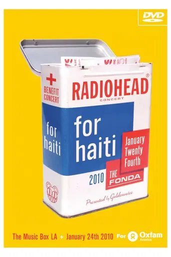 Radiohead for Haiti 2010 poster