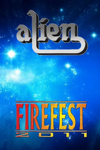 Alien live at Firefest VIII poster