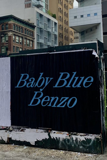 Baby Blue Benzo poster