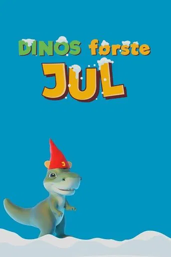 Dinos første jul poster