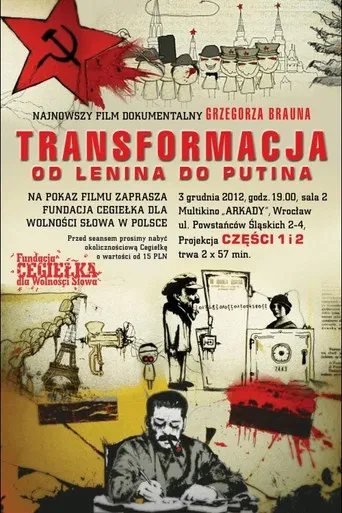 Transformation - from Lenin to Putin poster