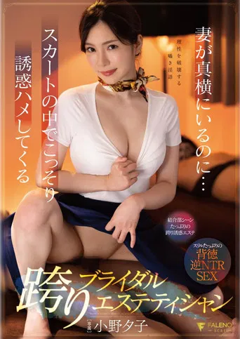 妻が真横にいるのに…スカートの中でこっそり誘惑ハメしてくる跨りブライダルエステティシャン  小野夕子 poster