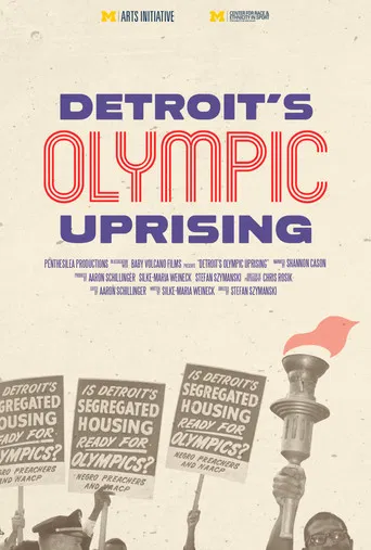 Detroit's Olympic Uprising poster
