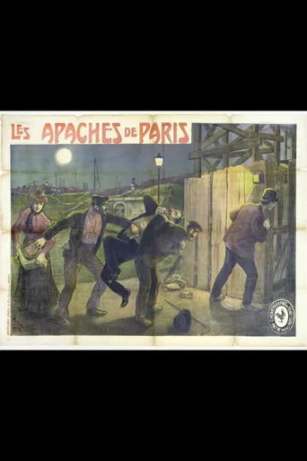 Les apaches de Paris poster