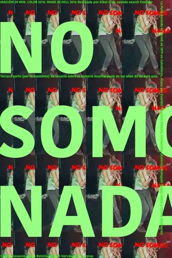 No somos nada poster