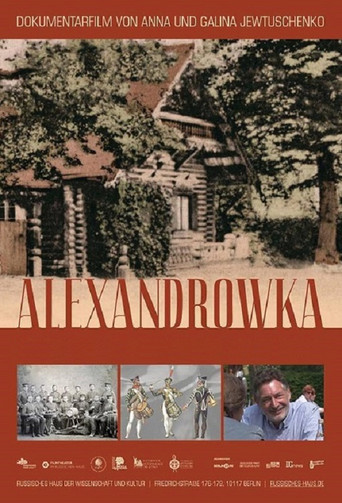 Russian Village in the German Side. Alexandrovka poster