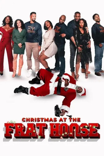Christmas at The Frat House poster