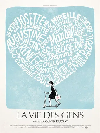 La vie des gens poster