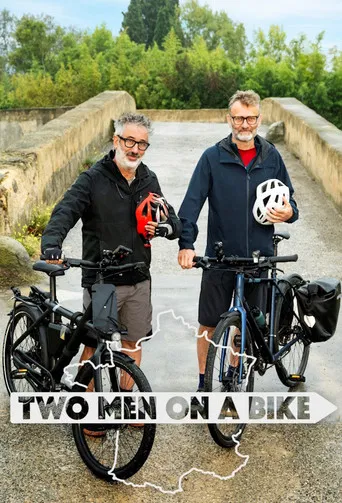 Two Men on a Bike poster