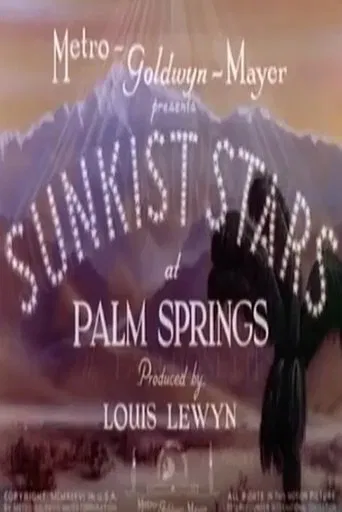 Sunkist Stars at Palm Springs poster
