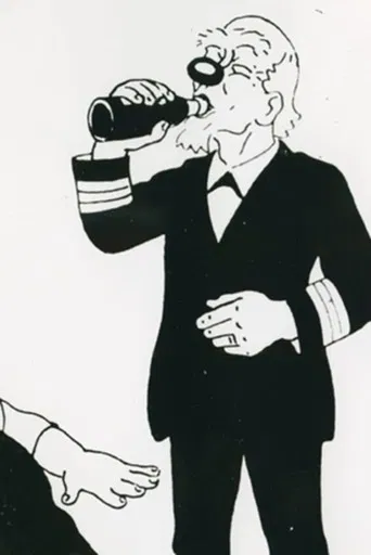 Kapten Grogg och fru poster