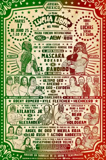 CMLL Martes Populares - CMLL vs. AEW/ROH poster