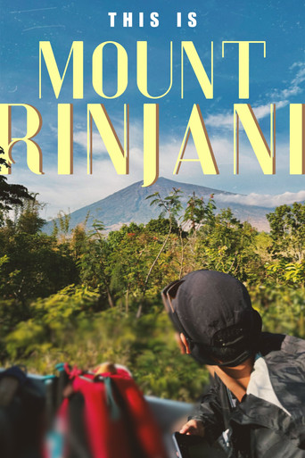 this is Mount Rinjani poster