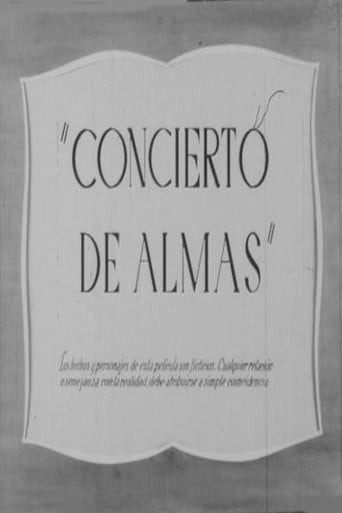 Concierto de almas poster