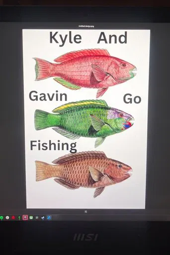 Kyle And Gavin Go Fishing poster