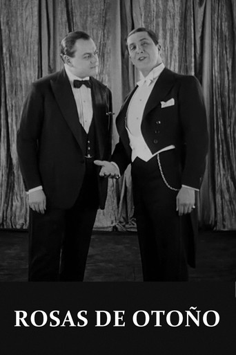 Rosas de otoño poster