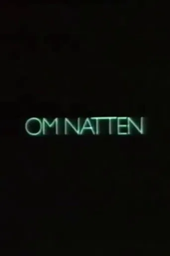 Om natten poster