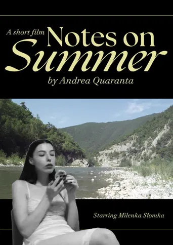 Notes on Summer poster
