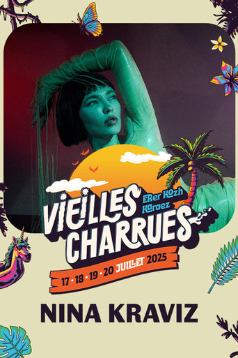 Nina Kraviz en concert aux Vieilles Charrues 2025 poster