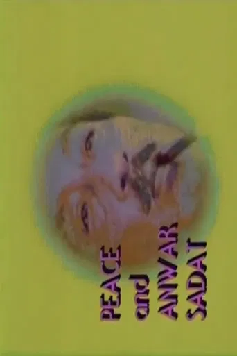 Peace and Anwar Sadat poster