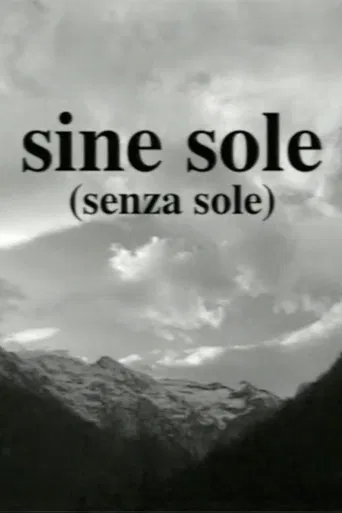 Sine Sole poster