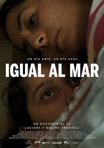 A gray day, a blue day, just like the sea poster