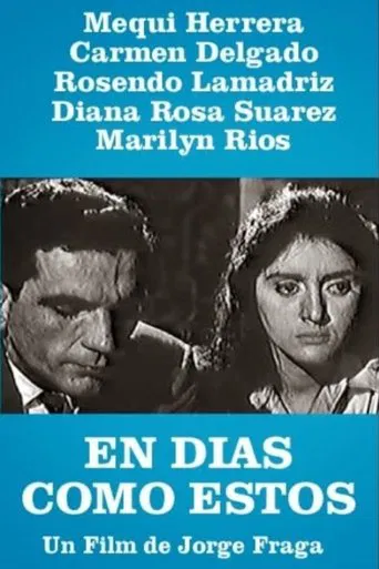 En días como estos poster