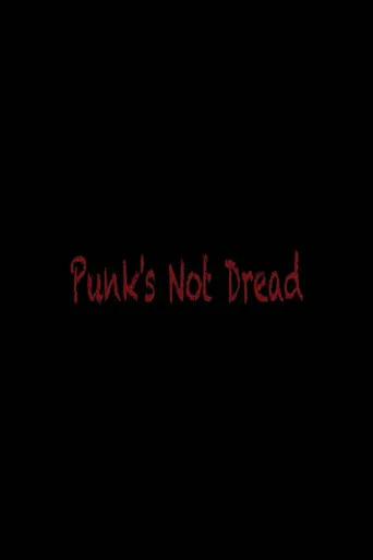 Punk´s Not Dread poster