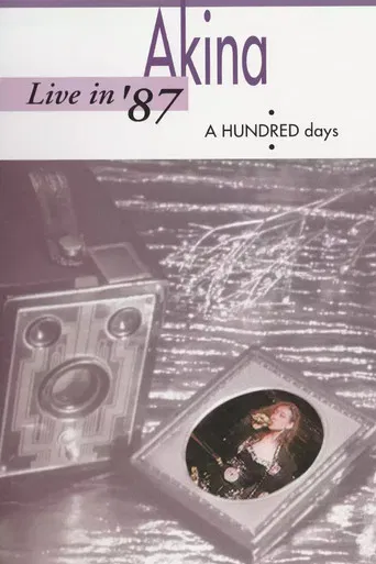 Nakamori Akina - Live In '87 A HUNDRED Days poster