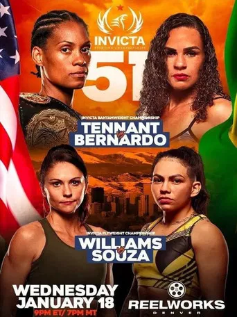 Invicta FC 51: Tennant vs. Bernardo poster
