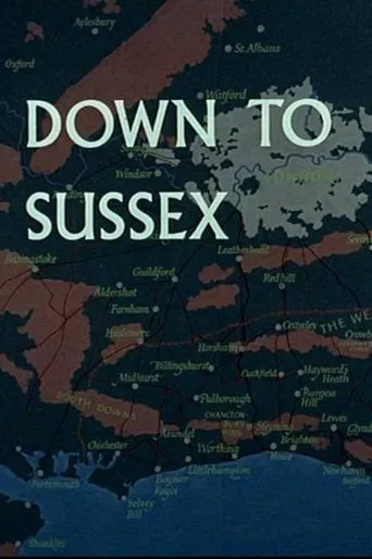 Down to Sussex poster