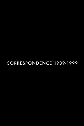 Correspondence 1989-1999 poster